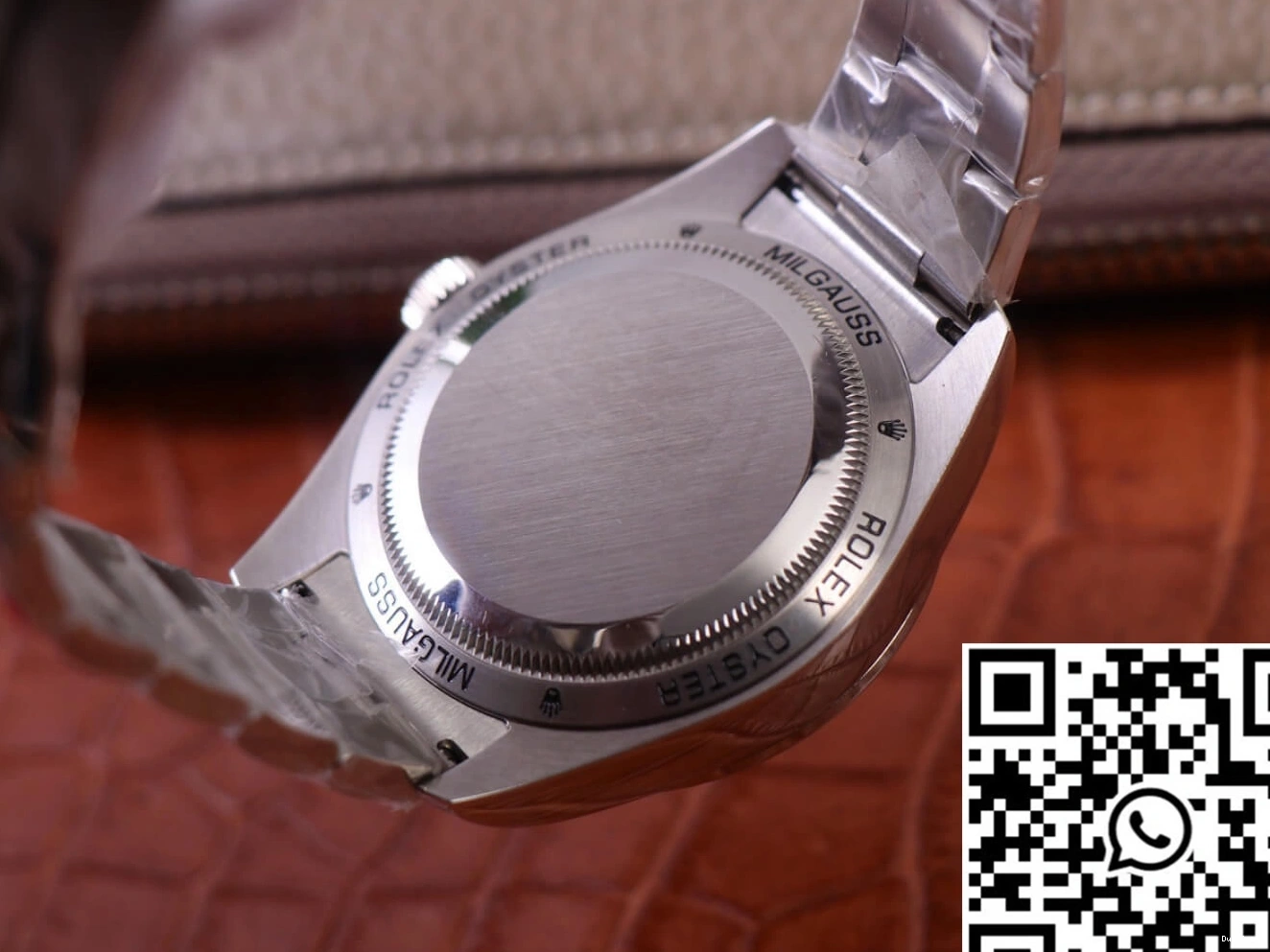JB watch Label Milgauss Noir 116400 case Replica Factory Design Base LNT01HS-001 Silver Rolex 1126